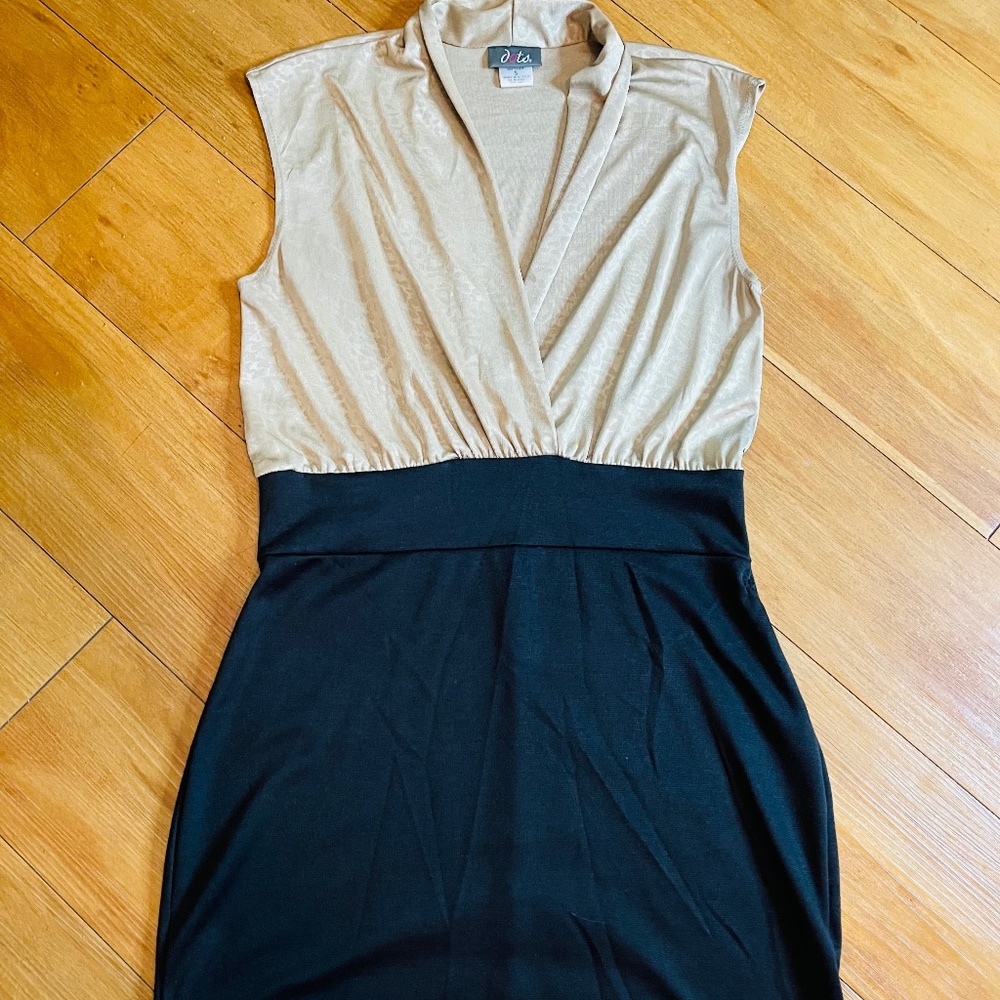 Dots two toned dress